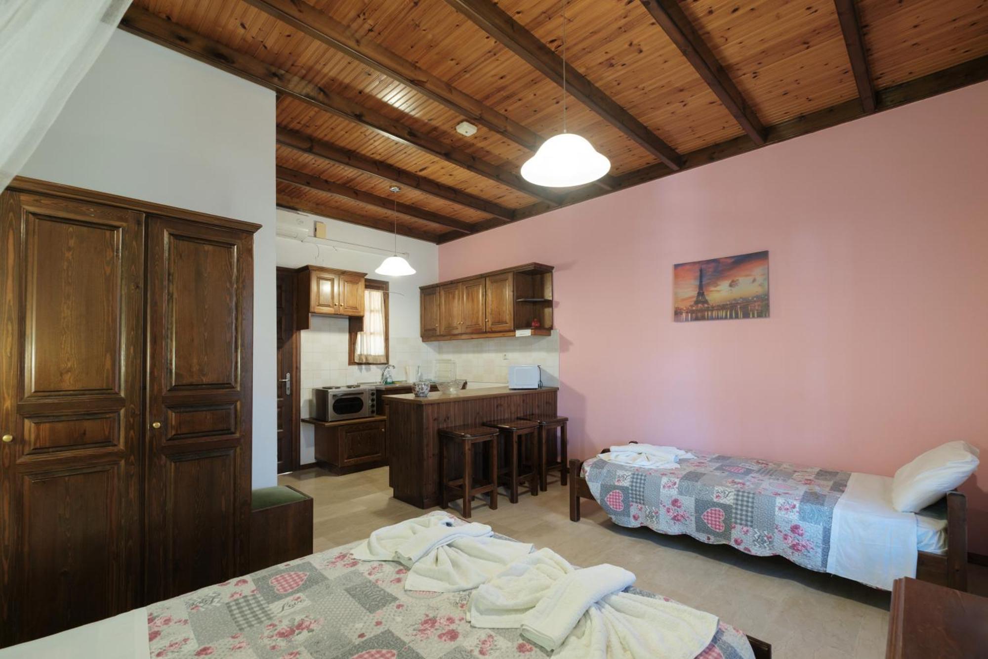 Nikos Pool Apartments - Upper Floor Sidárion Dış mekan fotoğraf